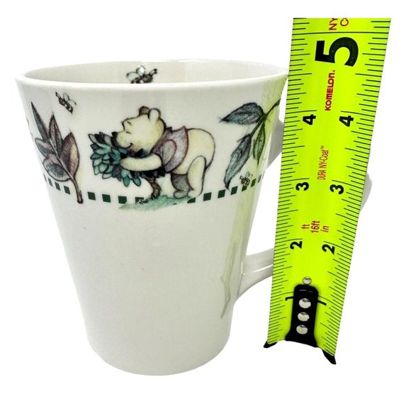 Disney Winnie The Pooh Coffee Mug Stoneware Pooh Tigger Piglet Honey Bee 12 oz - Picture 11 of 13
